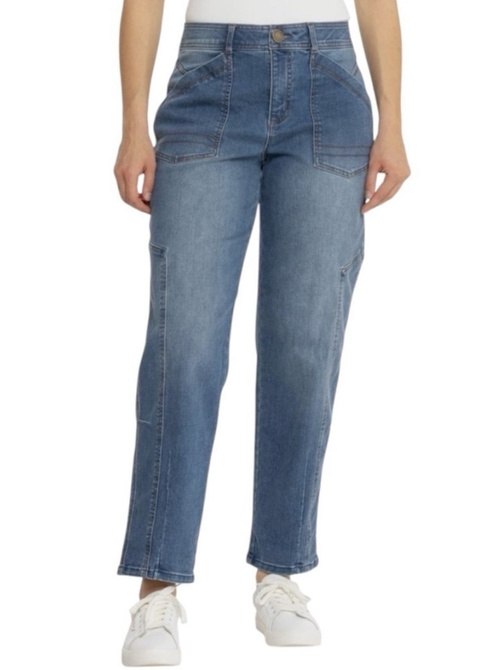 Democracy High Rise Tapered Straight Leg Jean - Picture 15 of 15